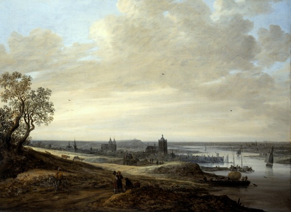 Panorama Landscape with a View of Arnhem by Jan van Goyen